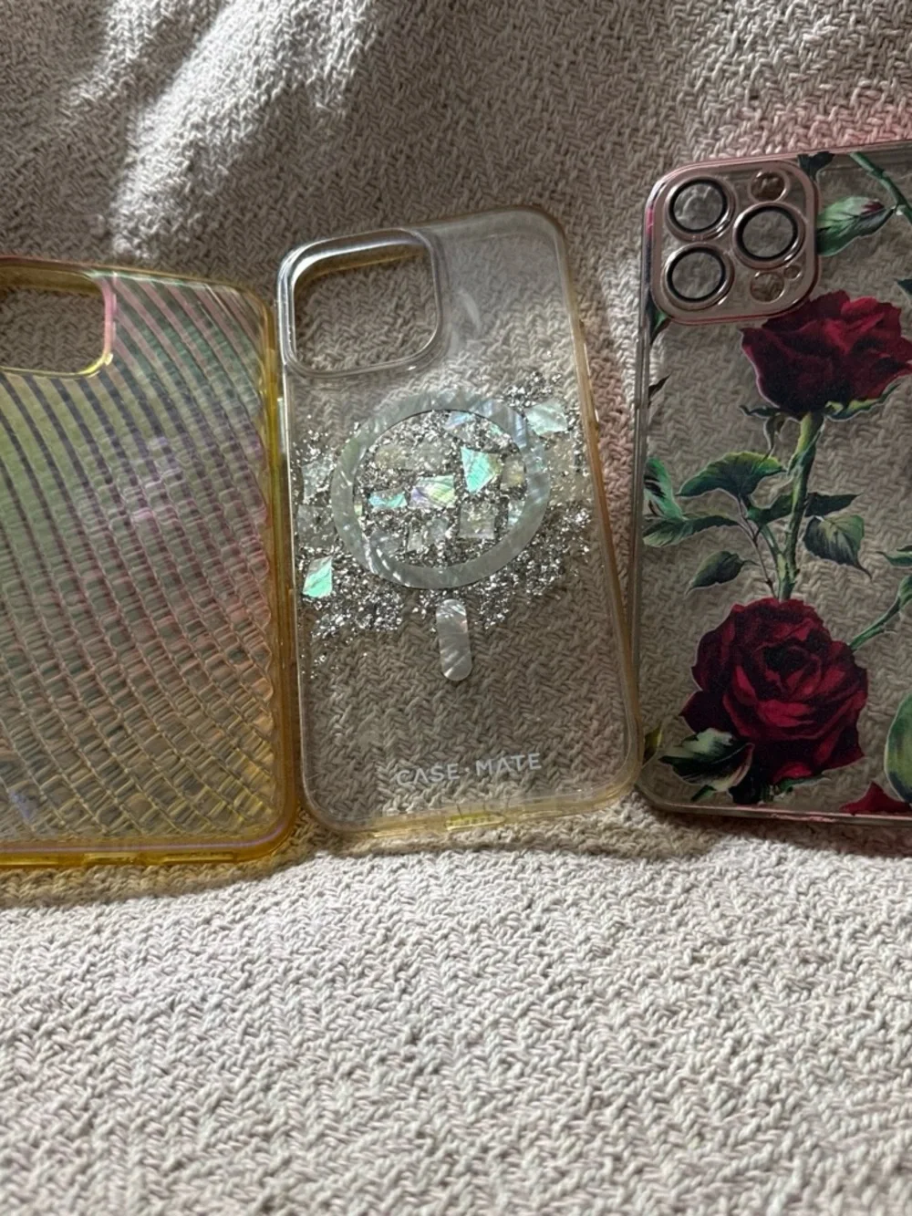 Case-Mate Clear Glitter Phone Case - Clear